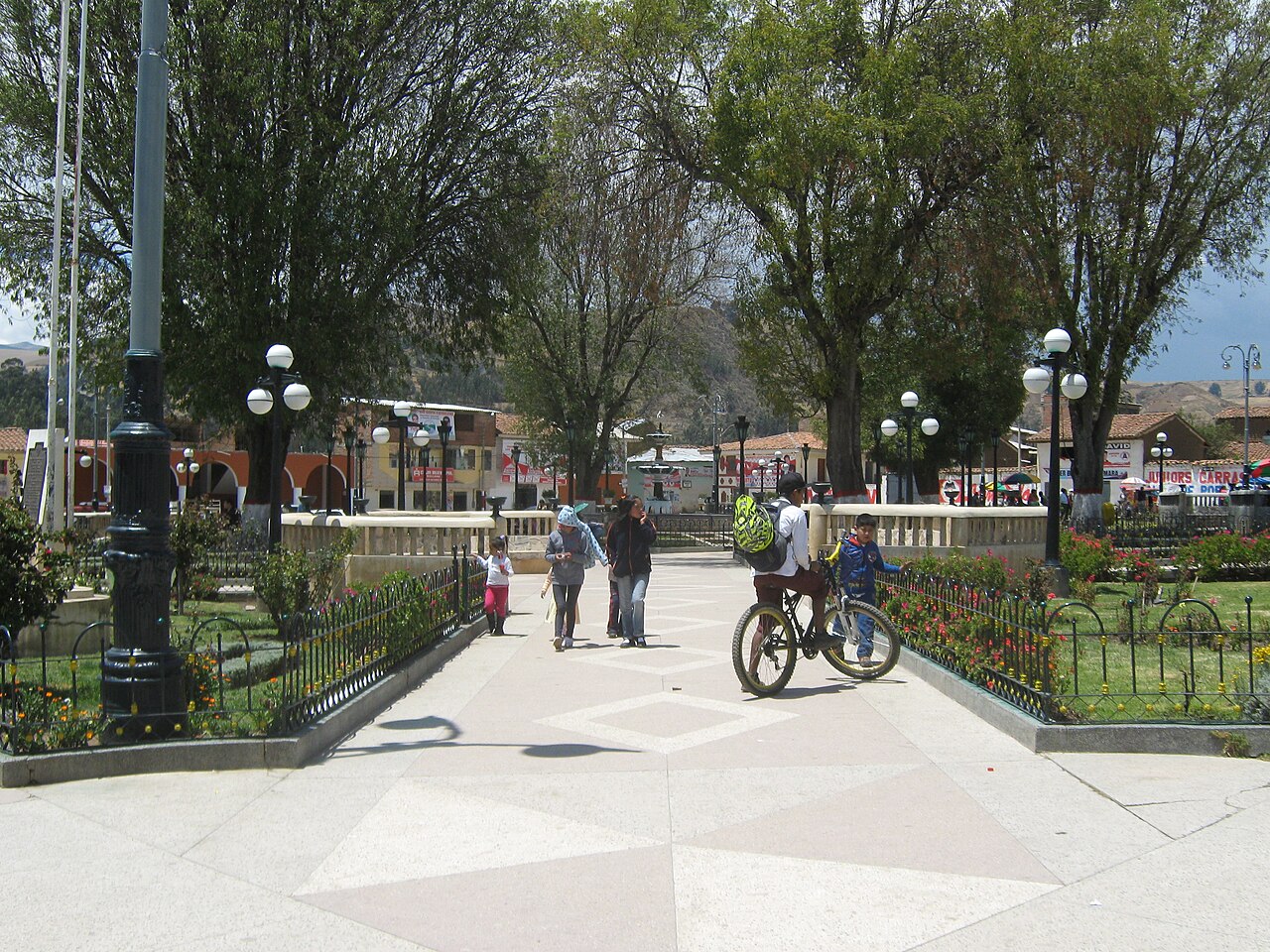 Recuay main square
