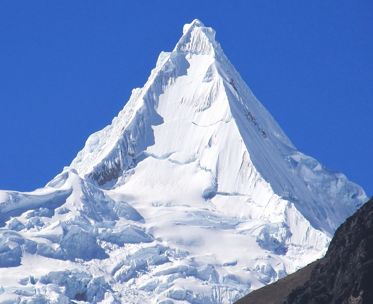 Alpamayo in the Cordillera Blanca